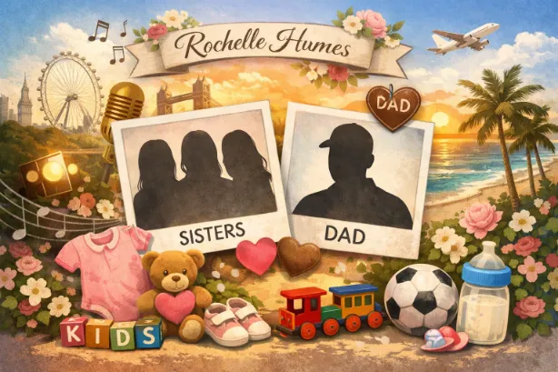 Rochelle Humes Sisters, Dad, Children